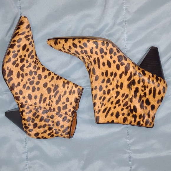 👣FRANCO SARTO 🇺🇲Delighted2 Leopard Booties footwear - Picture 13 of 16